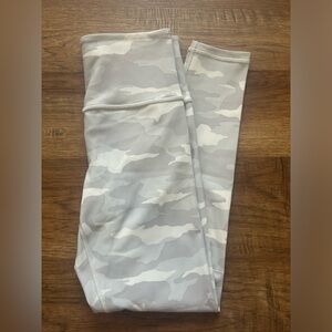 White Camo Athleta Leggings